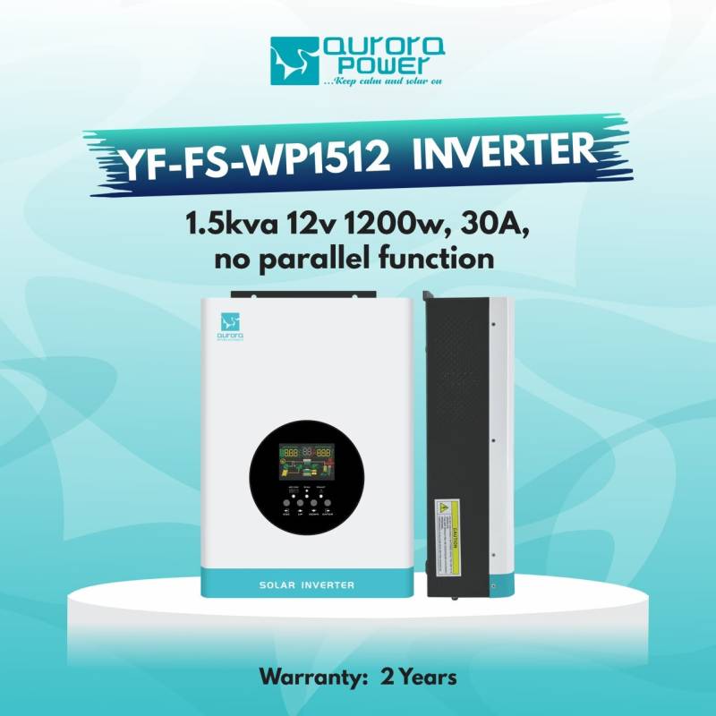 Aurora 1.5KVA/12V Solar Hybrid Inverter (1.2KW) - Akwa Marketplace