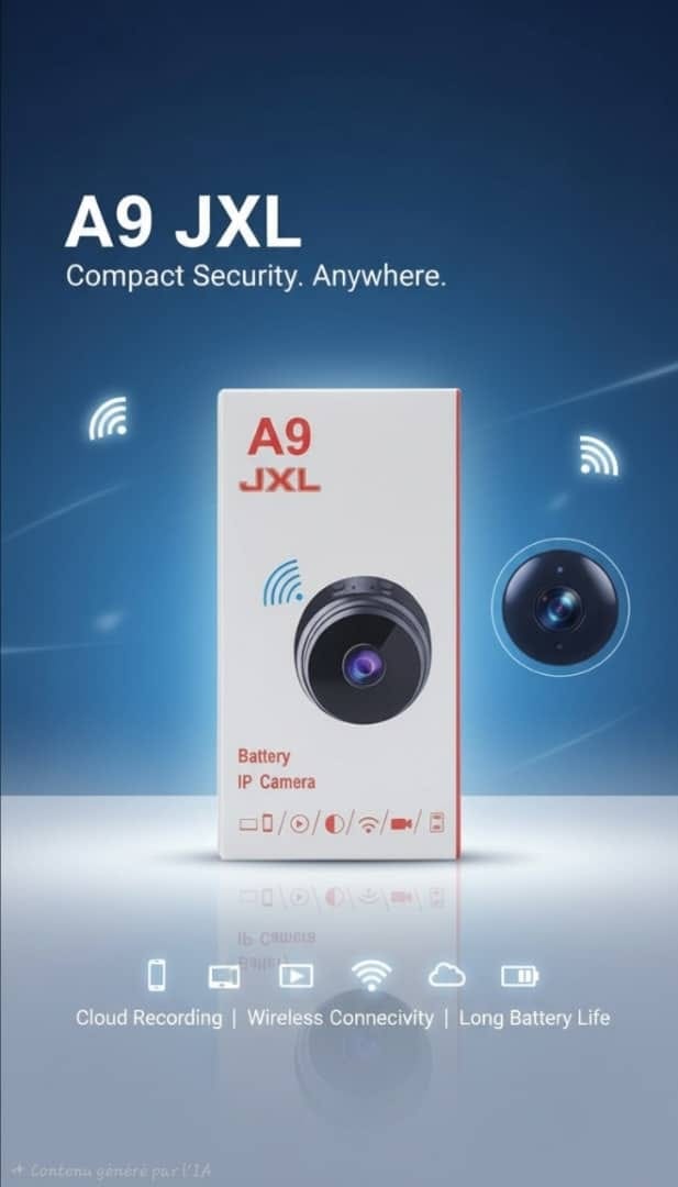 A9 JXL Battery IP Camera – Wireless Security Camera with Long Battery Life - Akwa Marketplace